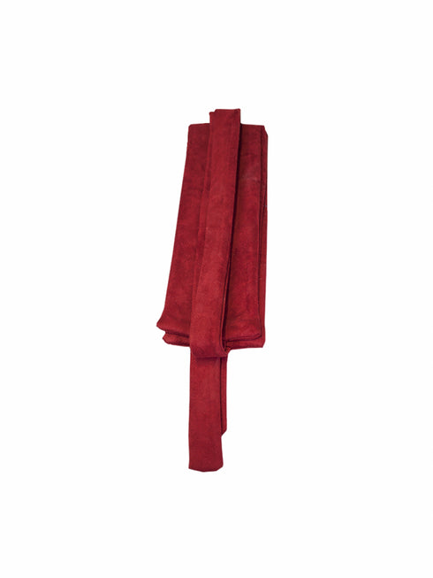 Belt Suede Red
